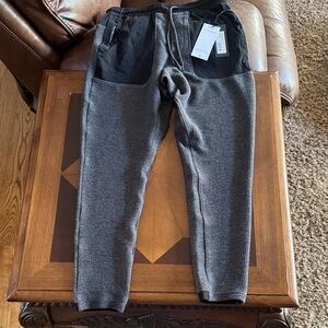 NWT Women's Black and Gray Jogger Pants